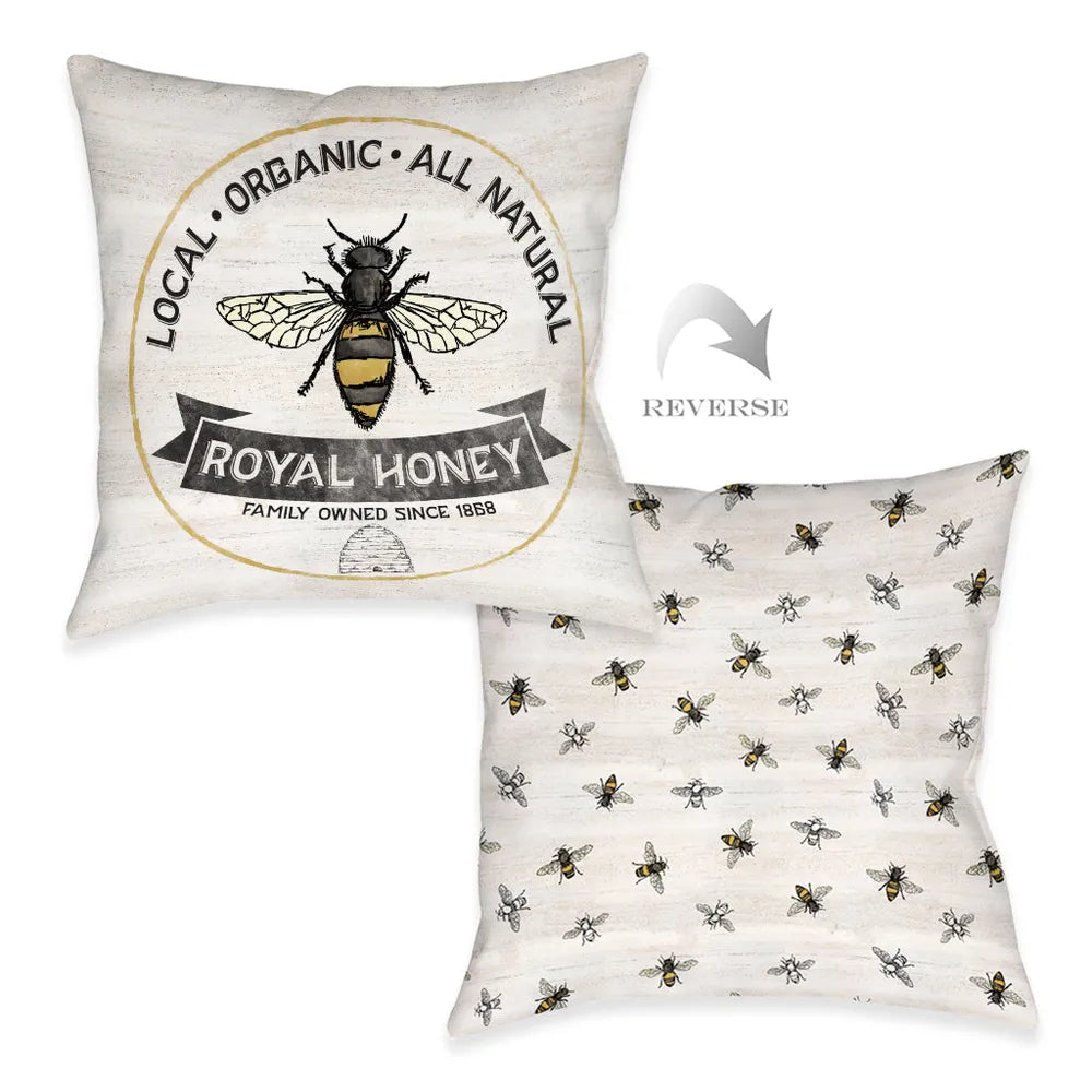 Royal Honey Outdoor Decorative Pillow