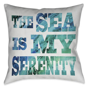 Sea Serenity Indoor Decorative Pillow
