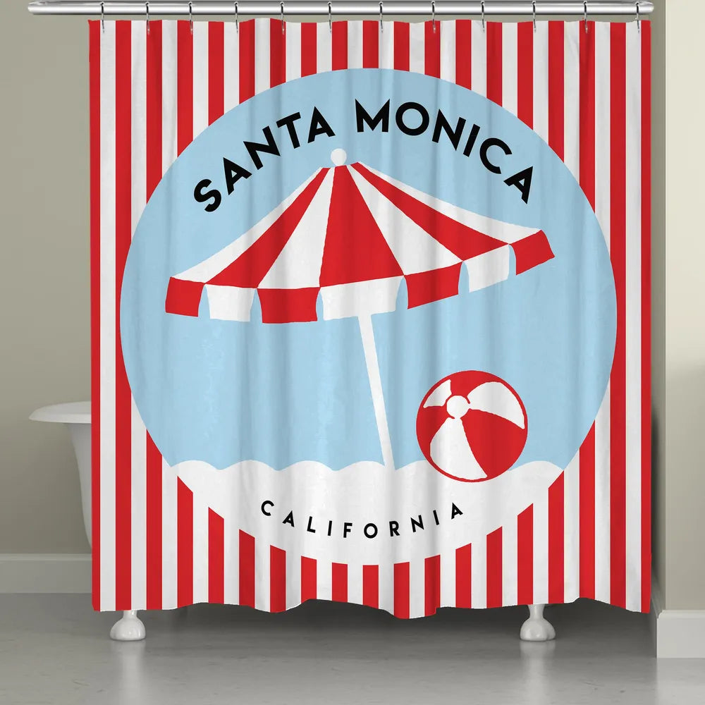 Santa Monica Shower Curtain 