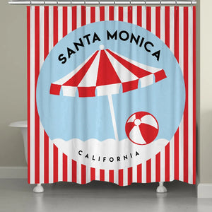 Santa Monica Shower Curtain 