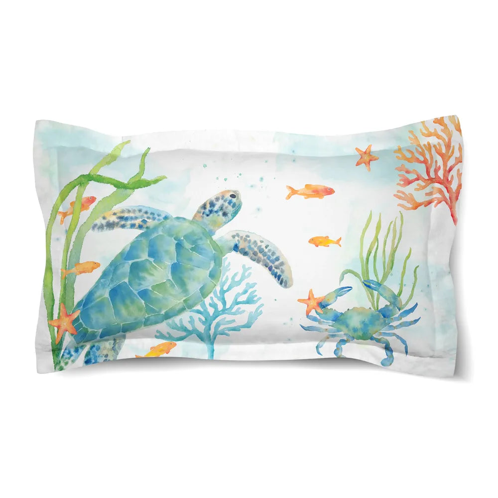 Sea Life Serenade Duvet Sham