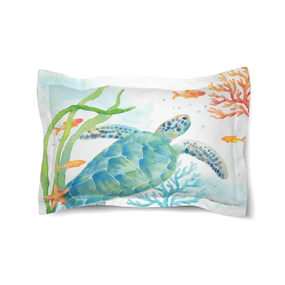 Sea Life Serenade Duvet Sham