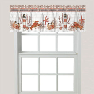 Seafood Shack Window Valance