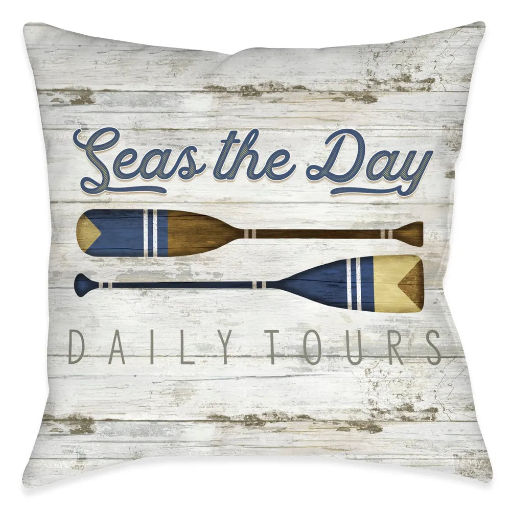 Seas The Day Indoor Decorative Pillow