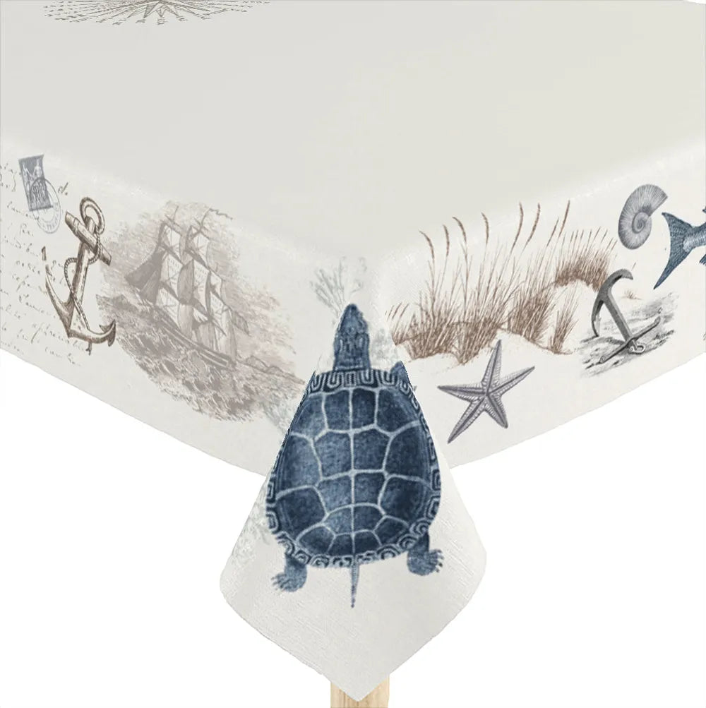 Seaside Postcard Tablecloth