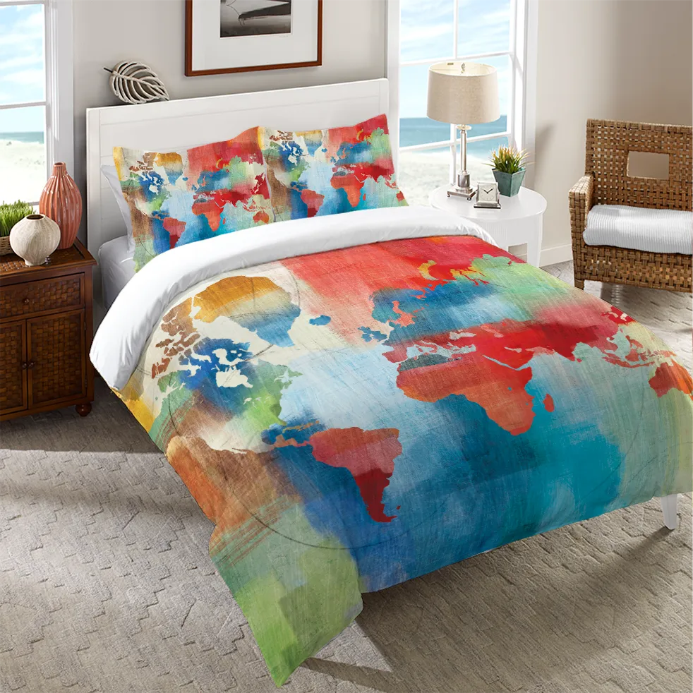 Seasons Change Abstract Duvet Cover 
