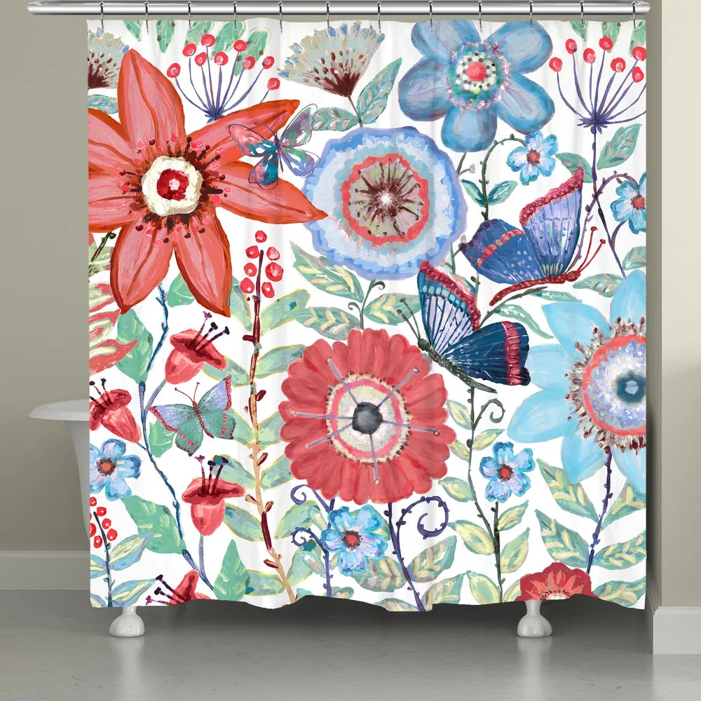 Secret Boho Garden Shower Curtain