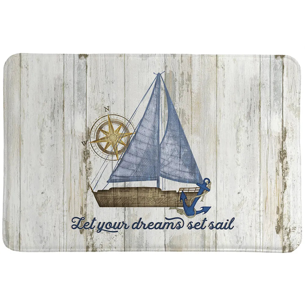 Set Sail Memory Foam Rug