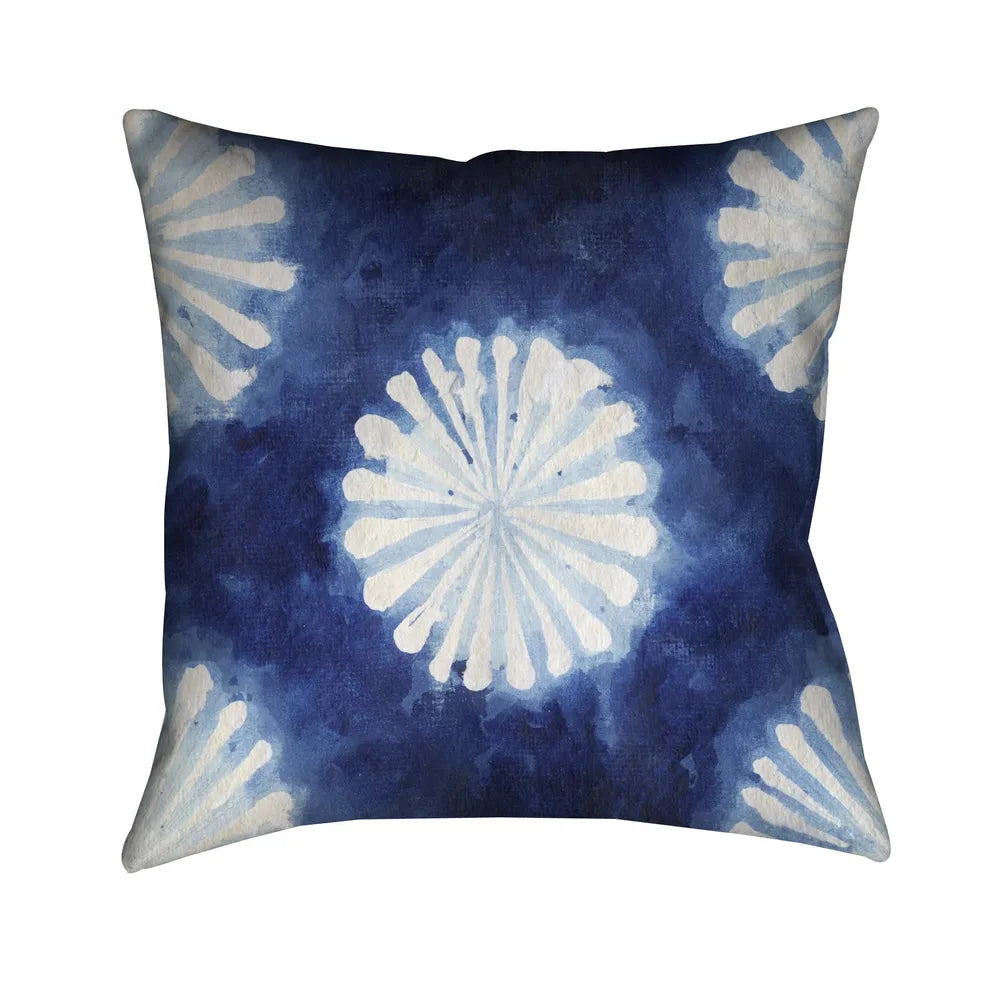 Shibori III Outdoor Decorative Pillow