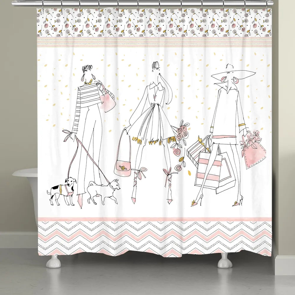 Shop Away Shower Curtain