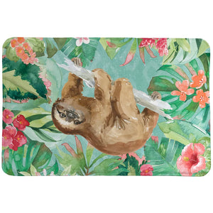 Sloth in the Jungle Memory Foam Rug