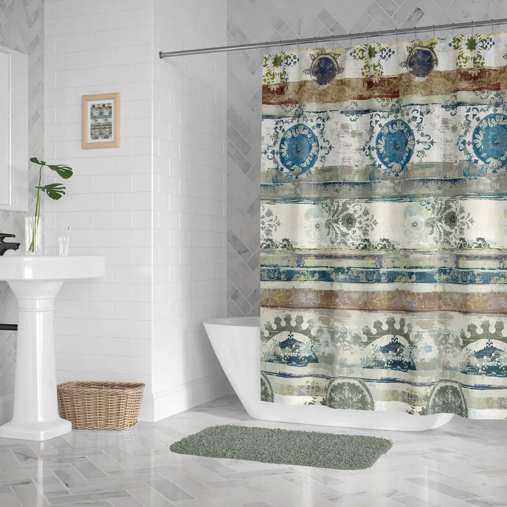 Antique Boho Shower Curtain