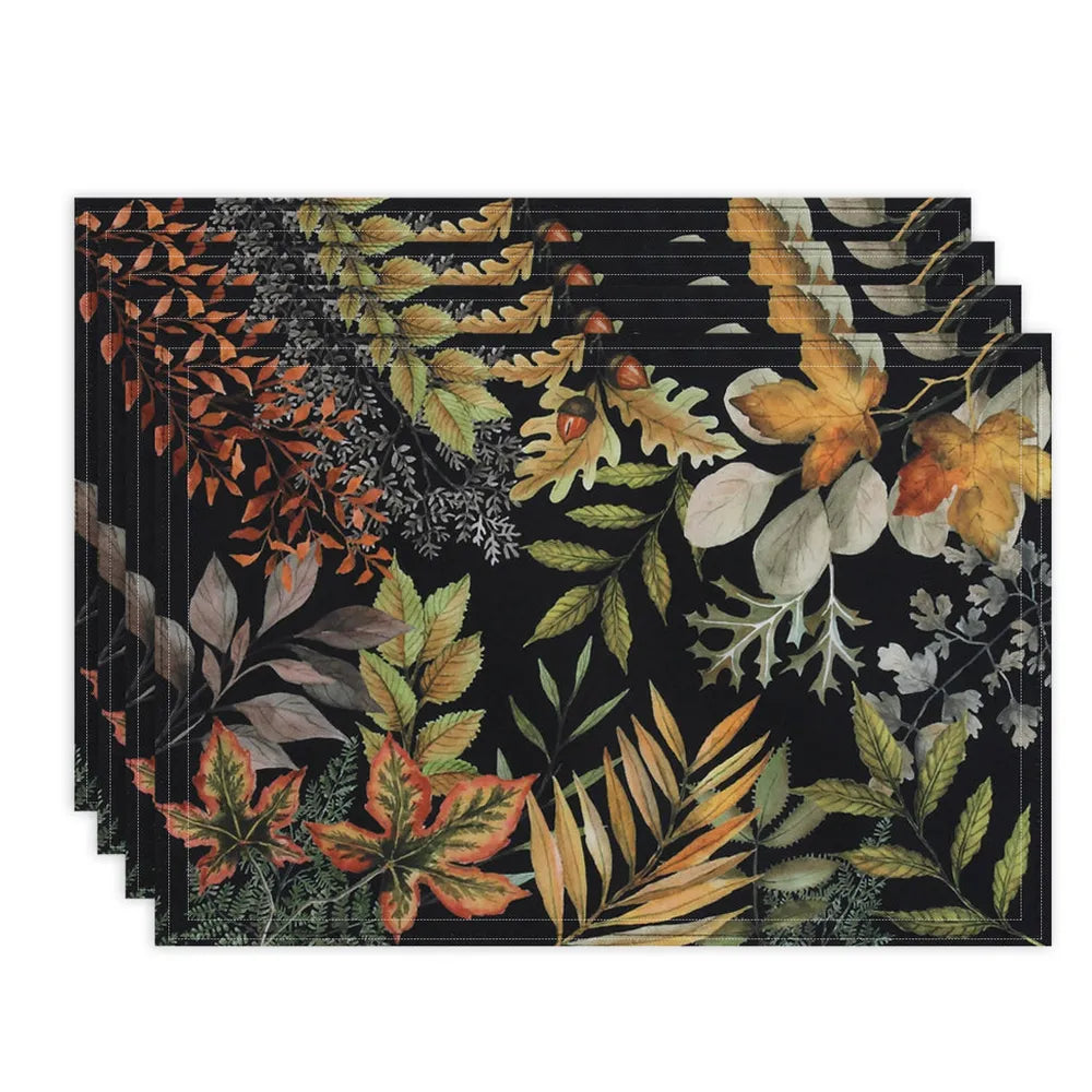 Sophisticated Autumn Placemat Set