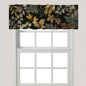 Sophisticated Autumn Window Valance