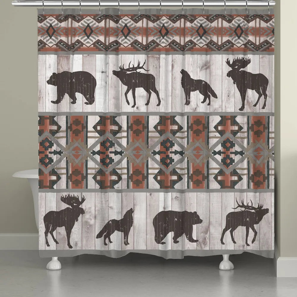 Southwest Lodge Shower Curtain Laural Home
