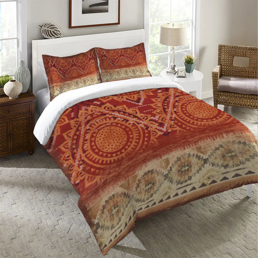 Southwest Medallion Duvet Cover