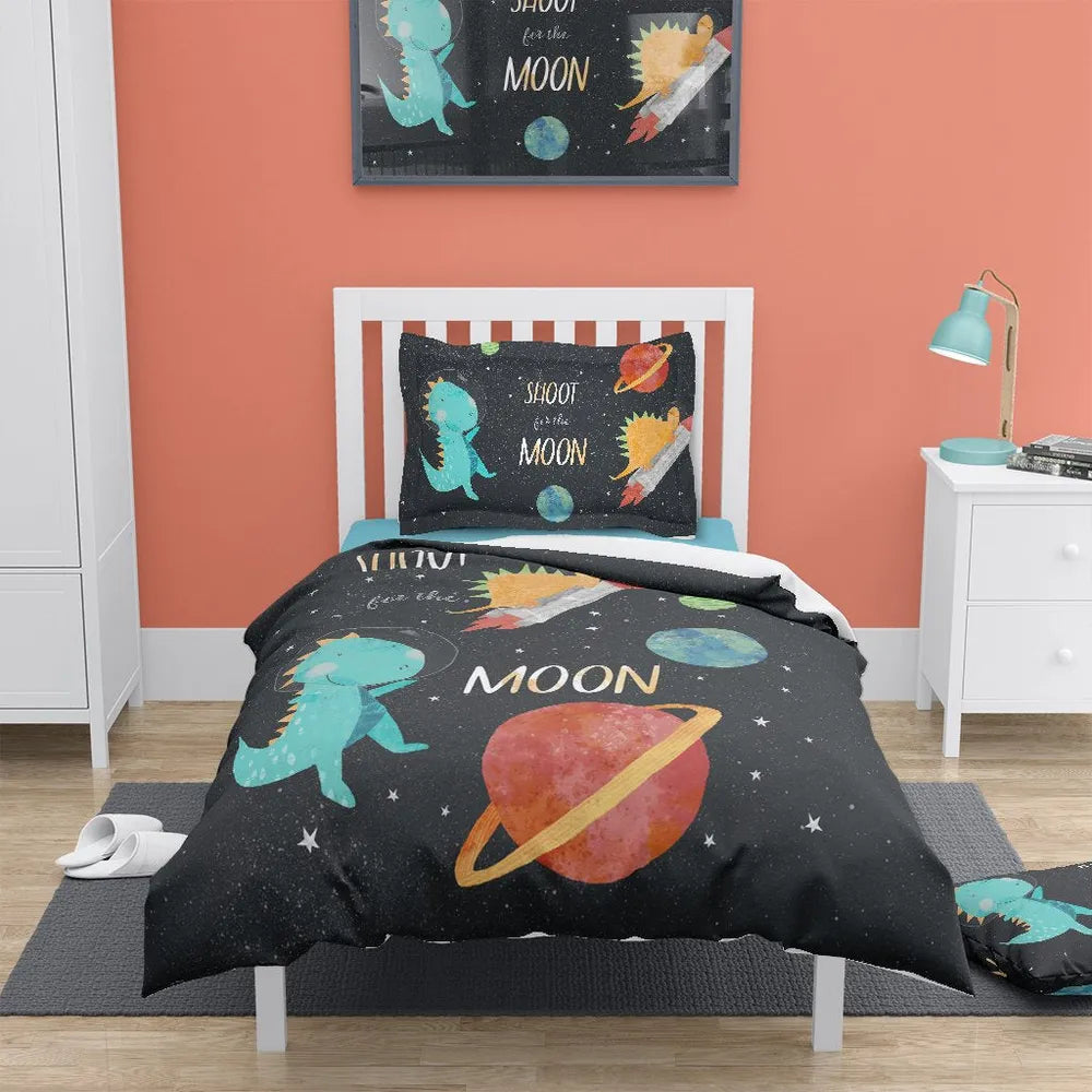 Space-O-Saurus Moon Comforter