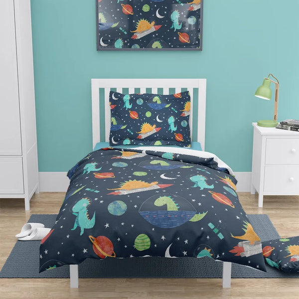 Space-O-Saurus Stars Comforter - Laural Home