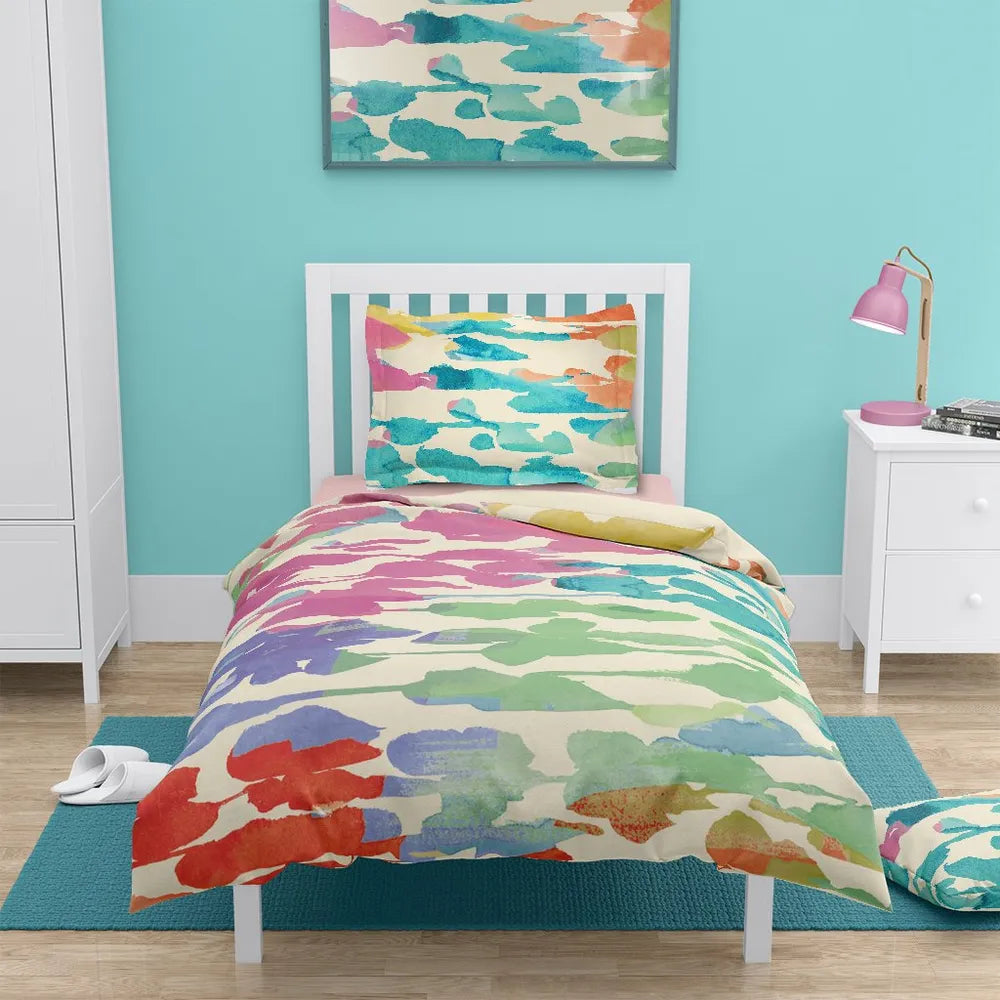 Splashes of Color Duvet Cover