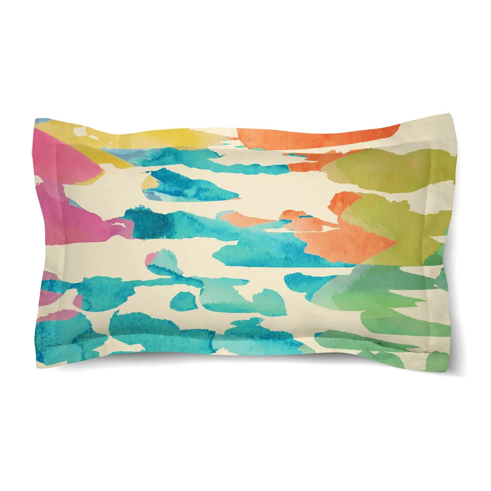 Splashes of Color Duvet Sham