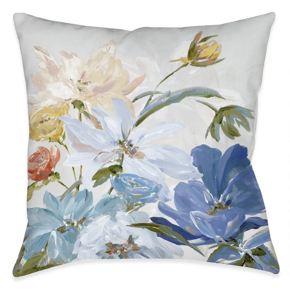 Flourishing Spring Bouquet Indoor Decorative Pillow