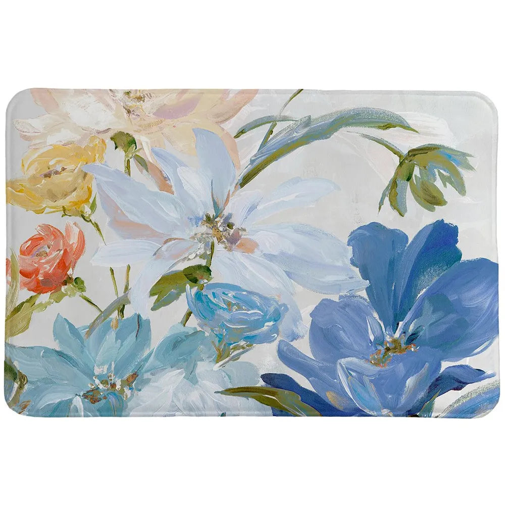 Flourishing Spring Bouquet Memory Foam Rug