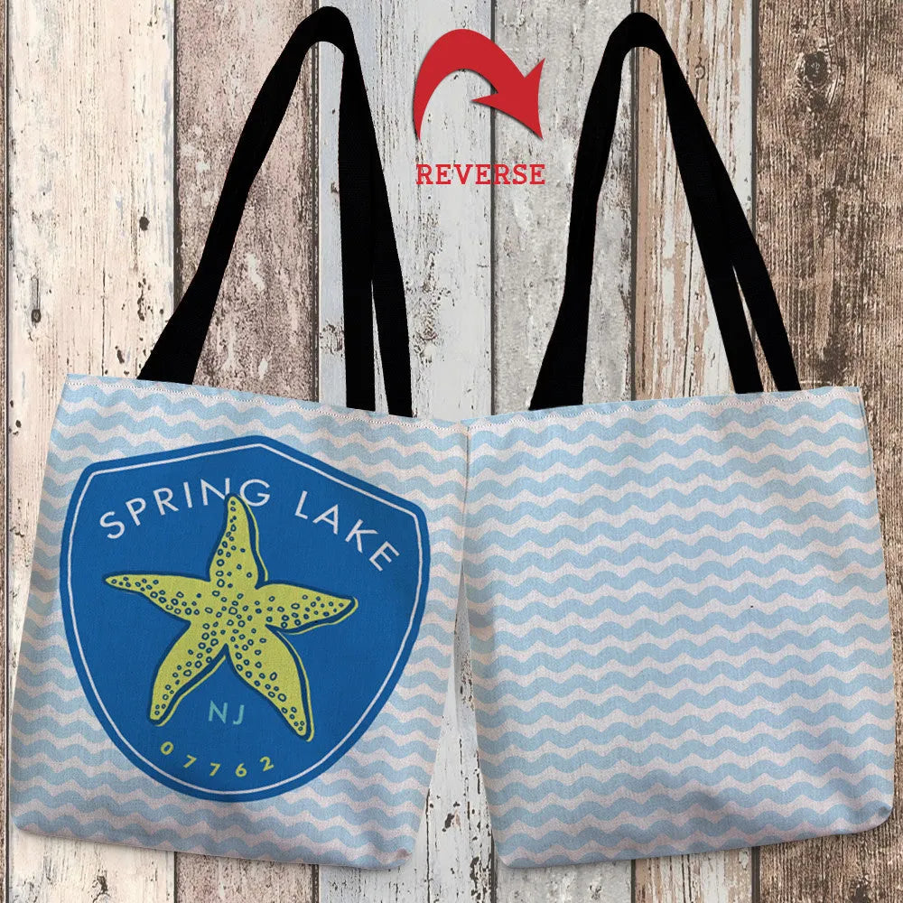 Lake Canvas Tote