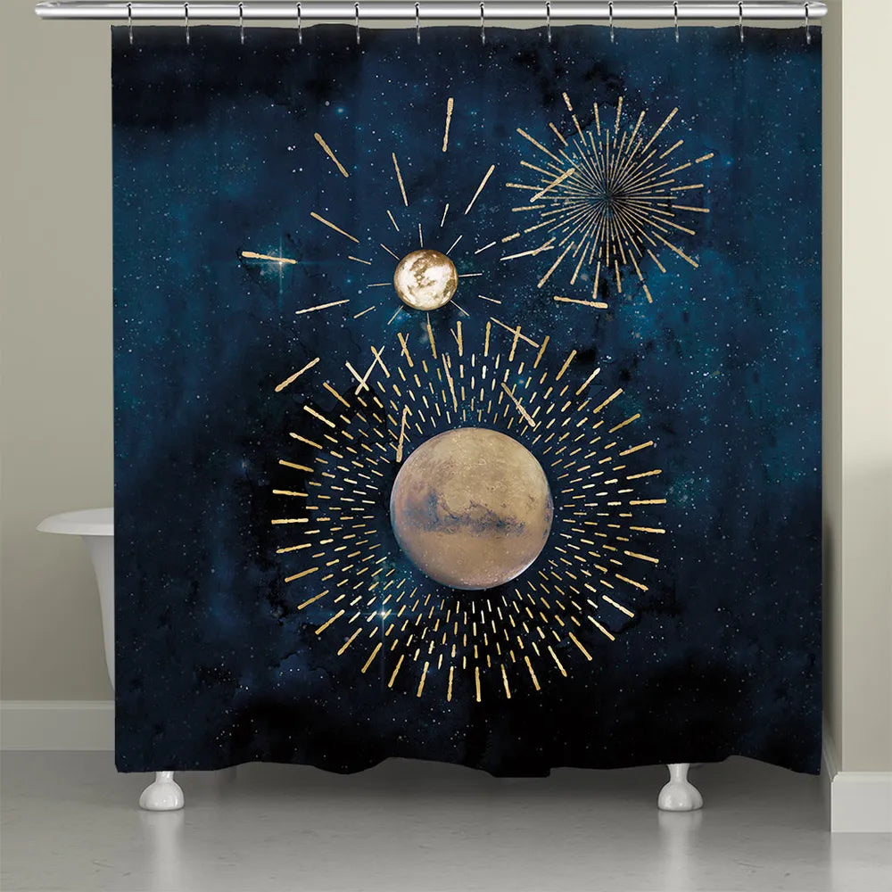 Star Gazed Shower Curtain
