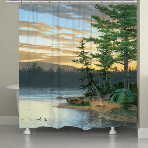Summer Sunset Shower Curtain 