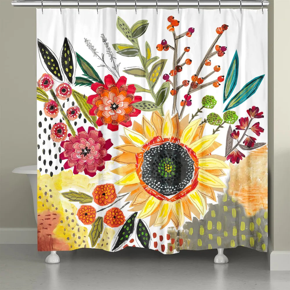 Sundaze Bloom Shower Curtain