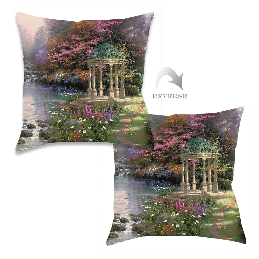 The Garden of Prayer Indoor Decorative Pillow