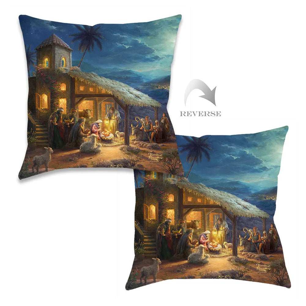 The Nativity Indoor Decorative Pillow