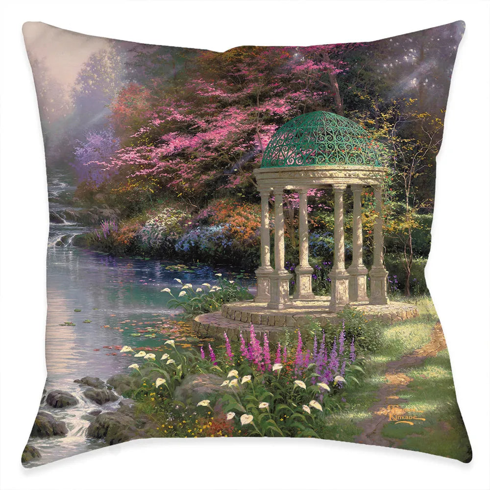 The Garden of Prayer Indoor Decorative Pillow