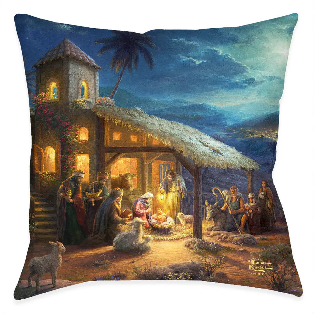 The Nativity Indoor Decorative Pillow