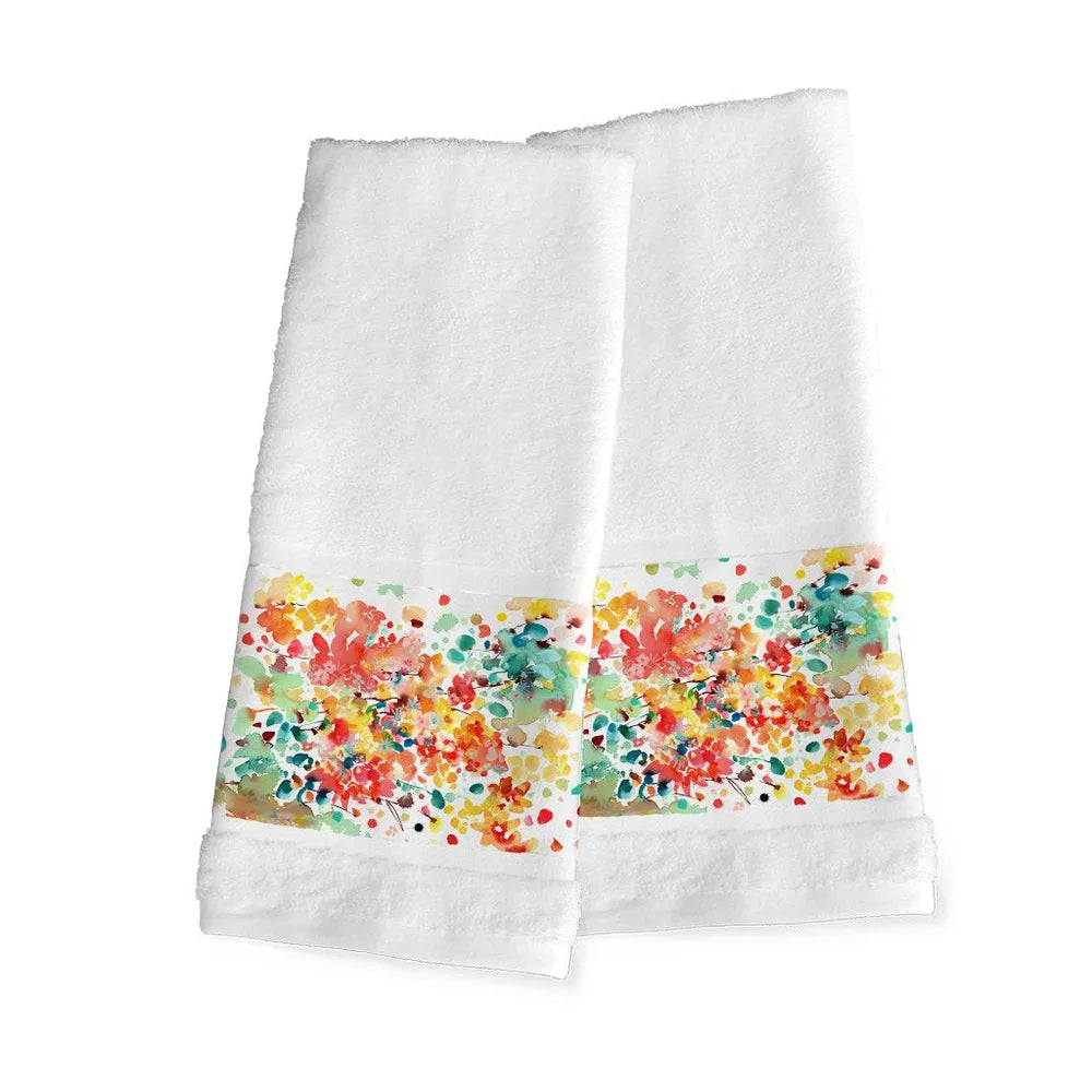 Laural Home Grey Mist Spa Collection 6-Pc. Cotton Towel Set