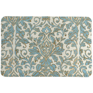 Antique Damask Memory Foam Rug