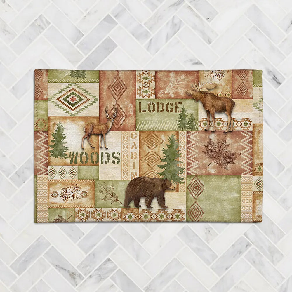 Trail Ridge Rust Chenille Accent Rug