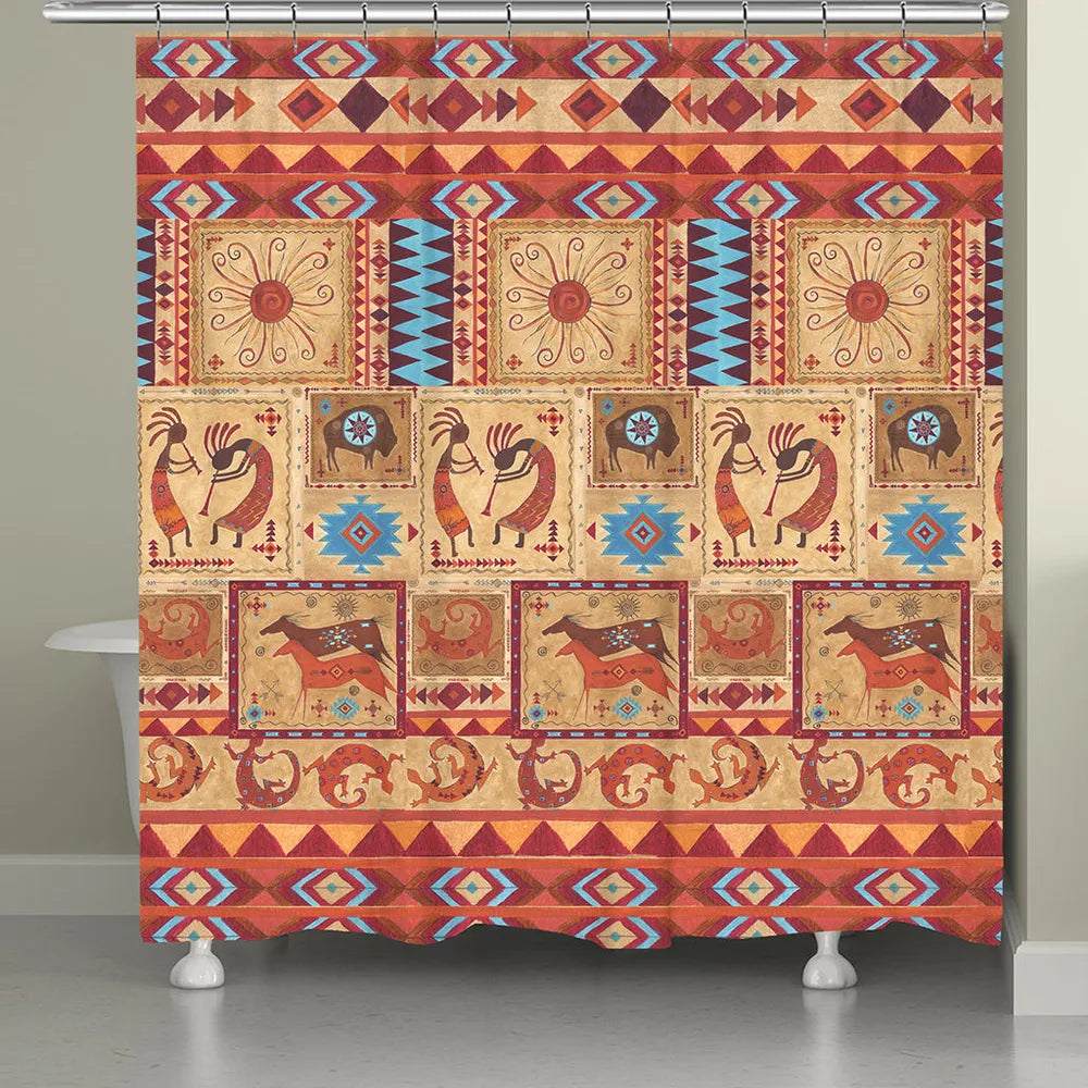 Tribal Song Shower Curtain