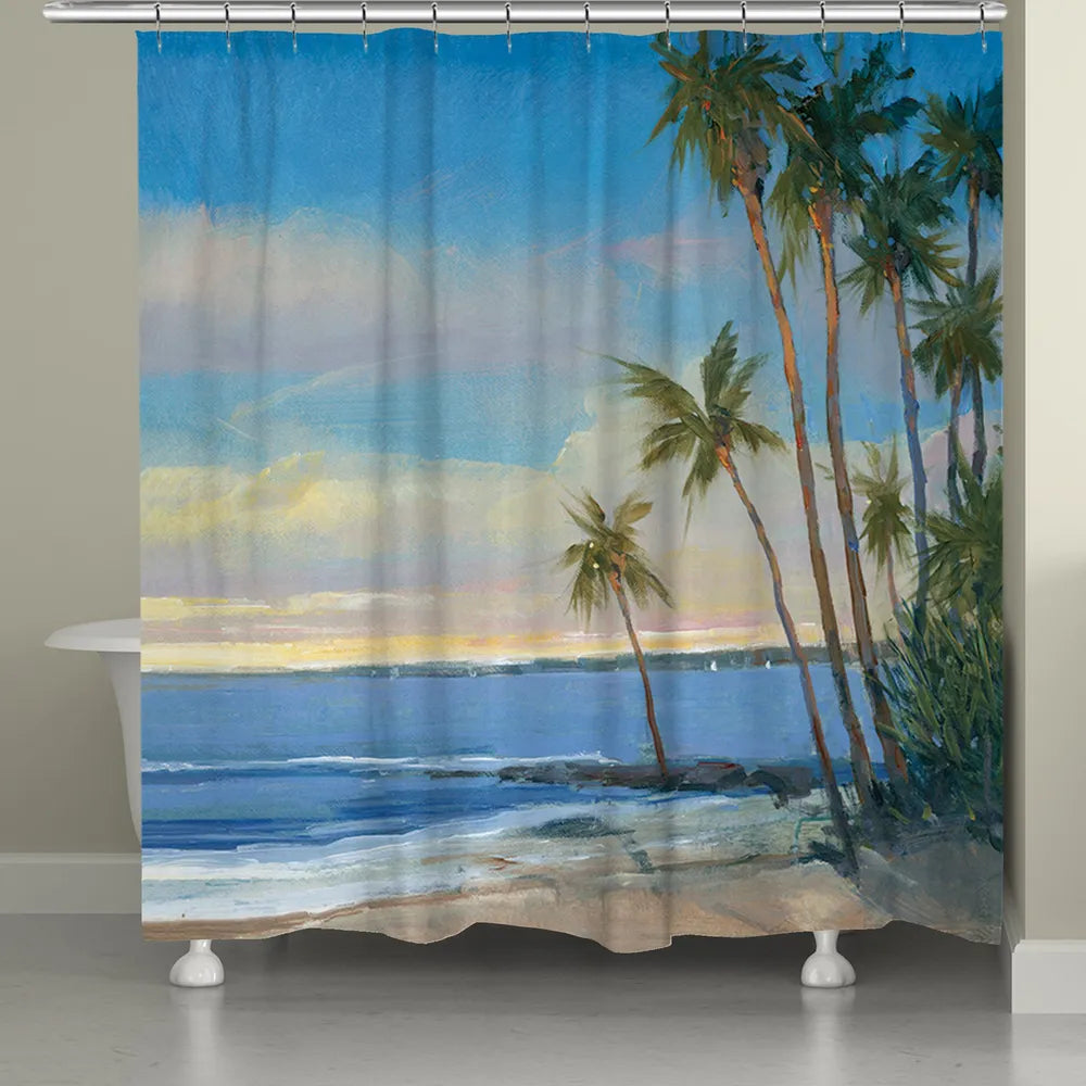 Tropical Breeze Shower Curtain - Laural Home