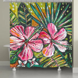 Tropical Burst Shower Curtain
