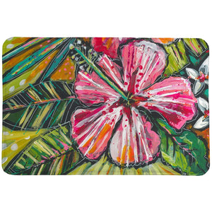 Tropical Burst Memory Foam Rug