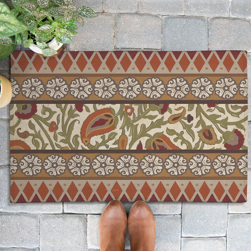 Turkish Garden Outdoor Door Mat