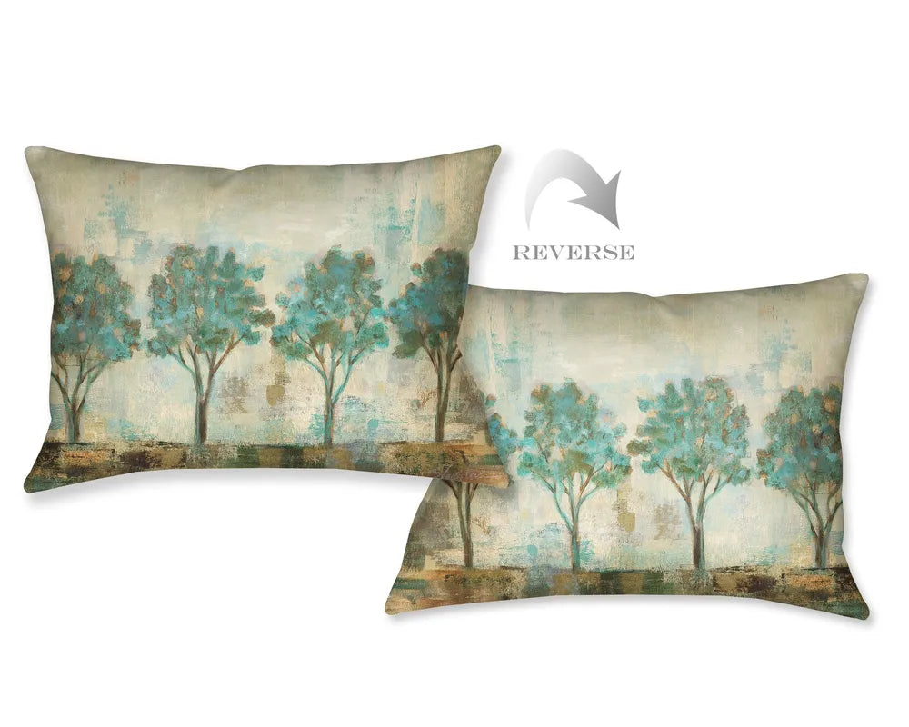 Verdi Trees III Indoor Decorative Pillow 