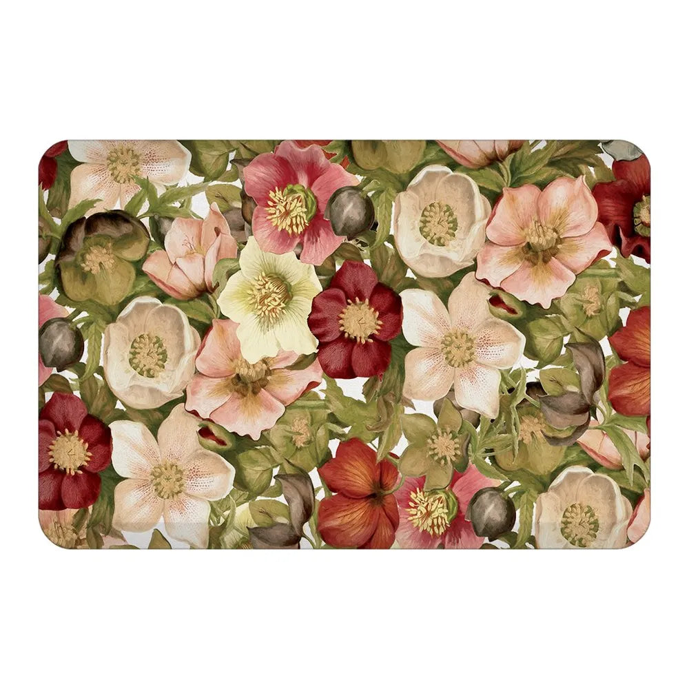 Vintage Petals Anti-Fatigue Kitchen Mat