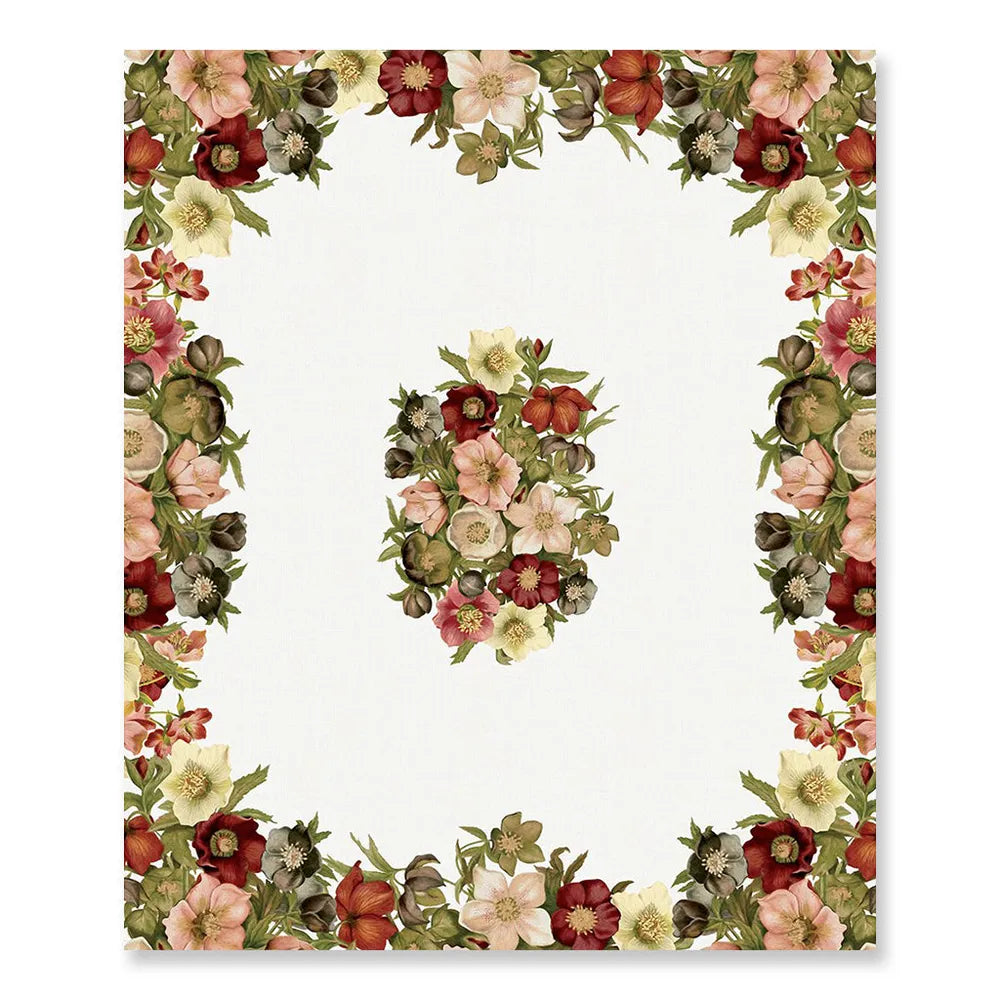 Vintage Petals Tablecloth