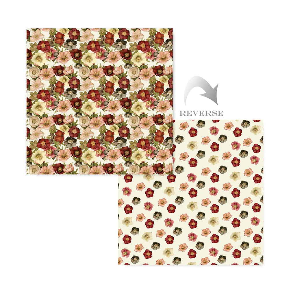 Vintage Petals Reversible Quilt Set