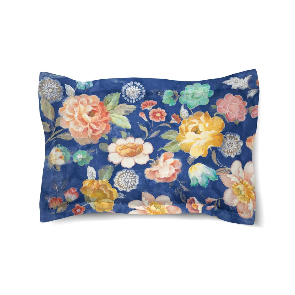 Vivacious Blooms Duvet Sham