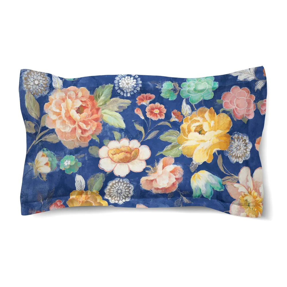 Vivacious Blooms Duvet Sham