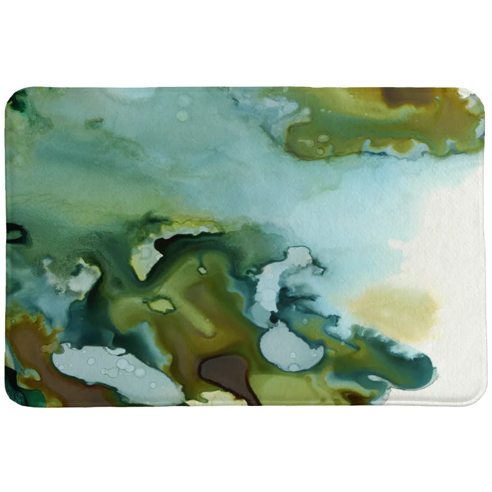Water and Forest Memory Foam Rug