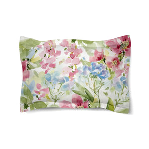 Watercolor Floral Bunch Comforter Sham